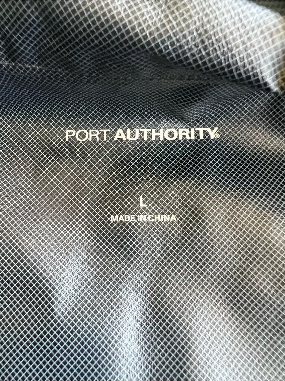 Port Authority Black Hooded Raincoat with Yellow Logo Patch - Picture 8 of 9